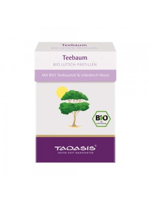 Органични таблетки за смучене от чаено дърво